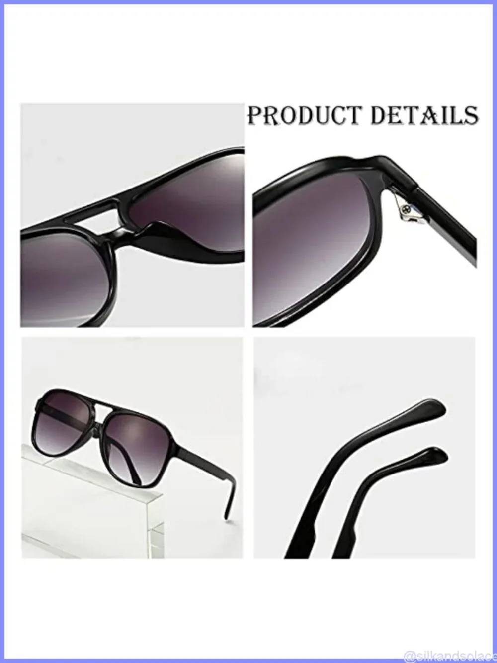 Polarized Aviator Sunglasses UV400 Full Frame Unisex